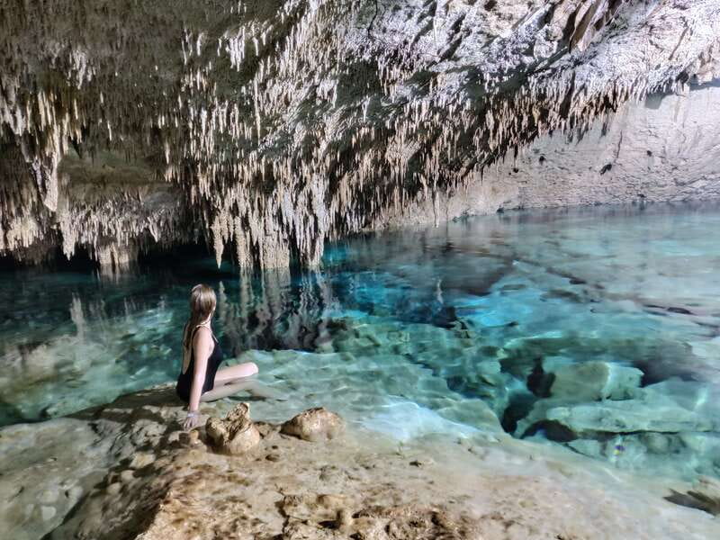 From Riviera Maya: 3 Cenotes Adventure Tour with Lunch - Taak Bi Ha Cenote: the second swim that keeps the day from feeling repetitive