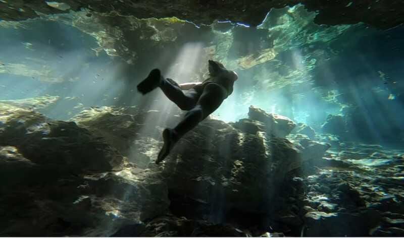 From Tulum: Tulum, Cenote and Turtle Swim Tour at Akumal - Canamayte Cenote (Mariposa): where the water meets the jungle