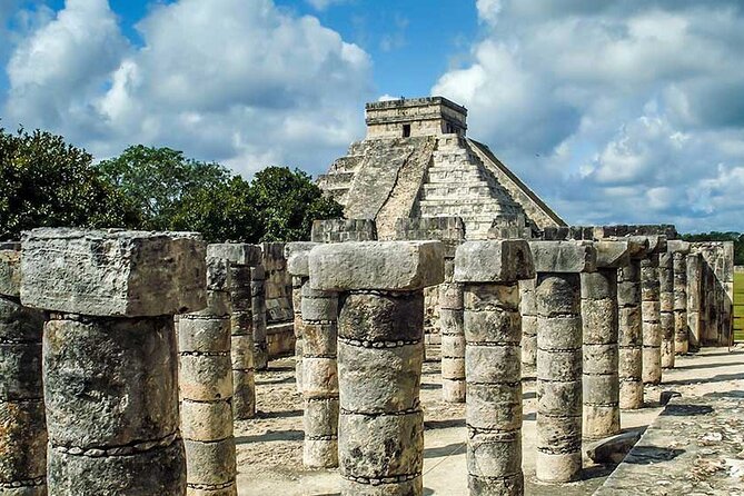 Full Day Guided Tour Chichen Itza + Cenote + Valladolid + Lunch! - Getting there: 7:30 pickup, meeting point, and shared-day reality