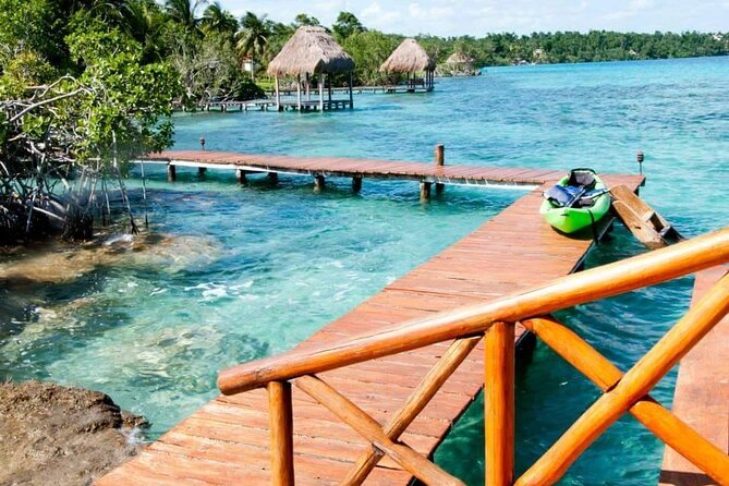 Full-Day Lagoon of Seven Colors at Bacalar from Tulum City - Guide and group size: you’ll want a positive mindset