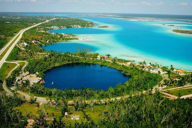 Full-Day Lagoon of Seven Colors at Bacalar from Tulum City - Lake Bacalar boat ride: why the blue tones look different from the water