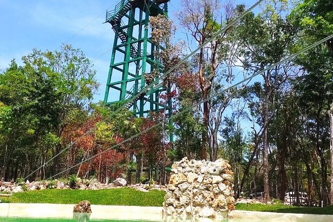 Half-day Adventure: Cenote + Ziplining + ATV Tour - The cenote swim: cool water, bats and fish vibes, and that quiet pause