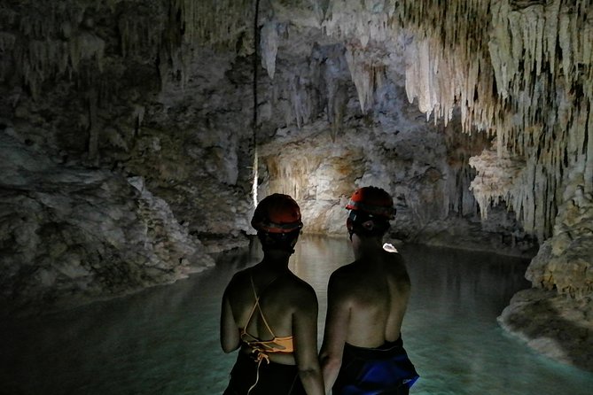 Hidden Cenote exploration in Playa del Carmen - Cave Exploration With Helmets and Lights: More Than Staring at Rocks