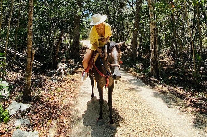 Horse Ride to Cenote Mil Columnas - Quick highlights I think you’ll care about