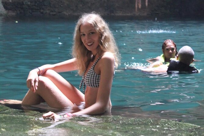 Hubiku & Ikkil Cenote, Valladolid and Chichen Itza! Deluxe From Playa Del Carmen - Cenote Ik Kil: a famous swim with a scheduled break