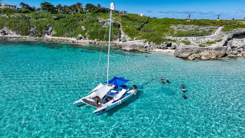 Isla Mujeres: Full Day Private Catamaran with Snorkeling - A 36-Foot Private Catamaran with Two Real “Vibes” on Board