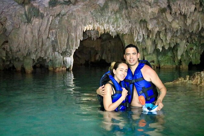 Jungle ATV Adventure: Unveiling Akumal's Enchanting Cenotes - La Gran Cueva: the dramatic first cenote and the 200-meter cave feel