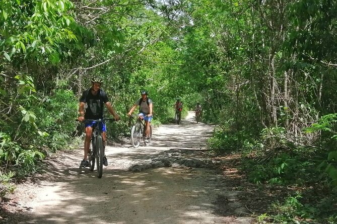Jungle Bike Tour from Playa del Carmen with Bath in a Cenote - The jungle bike ride: 16 km/10 miles of trails, wildlife, and dirt-road breathing