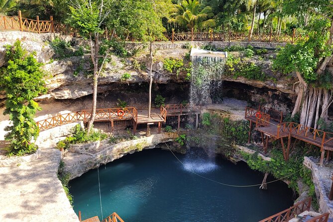 Kaan Luum Lagoon, Cenote Zacil Ha & Cenote Zemway Tour from Tulum - Cenote Zemway: open-air water with a Mayan sacred vibe