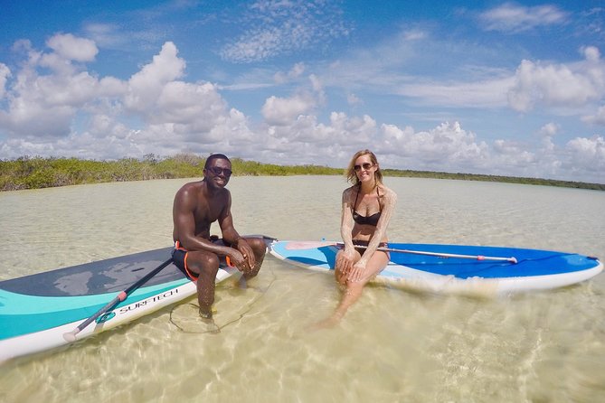 Lagoon Paddleboarding Tour in Tulum - The lagoon loop and water swings: the fun part you’ll remember