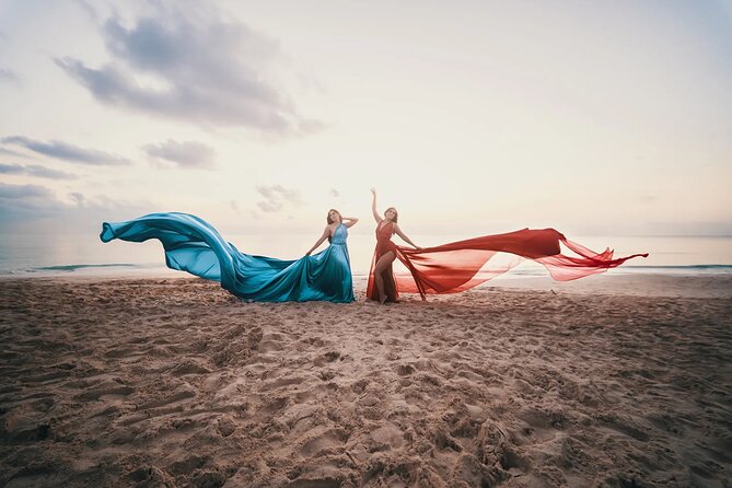 Luxurious Flying Dress Photoshoot in Riviera Maya - Getting Your Dress Pick Done Without Stress