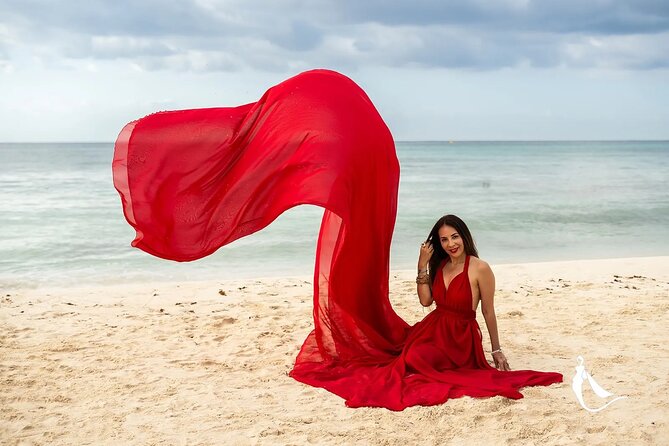 Luxurious Flying Dress Photoshoot in Riviera Maya - Editing: Your Favorites, Professional Polish, Fast Turnaround