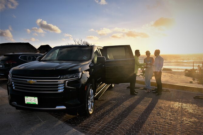 Luxury Suv departures from Tulum to Cancun Airport - Key highlights