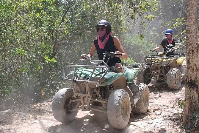 Maya Adrenaline Tulum: Cenote + 5 Ziplining + ATV Adventure - Cenotes Labnaha & Eco Park: your jungle start point