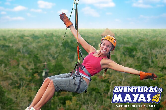 Mayan Xtreme from Riviera Maya - Chemuyil Adventure: Zipline, Rappel, and Snorkelling Underground