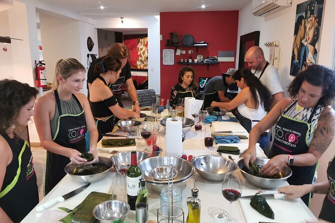 Mexican Cooking Class 1 or 3 Courses Tequila and Mezcal Tasting - Co.Cos Culinary School in Playa del Carmen: what makes this class feel special