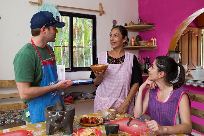 Mexican Cooking from Scratch in a Local Home in Tulum - Tacos al pastor: where achiote, chiles, and fruit meet