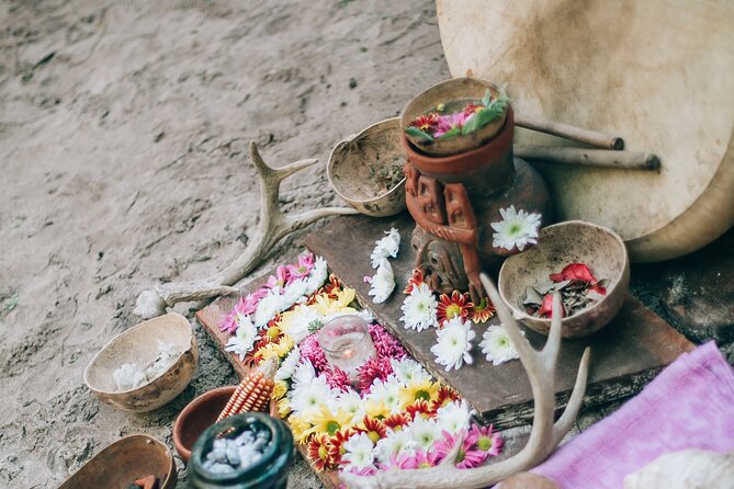 Oceanfront Temazcal Experience in Tulum - Copal Cleaning and the Ceremony Structure Inside the Temazcal
