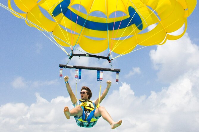Parasailing & Beach Club with Transportation In Riviera Maya - Parasailing in Cancun’s Maroma area: what the experience feels like