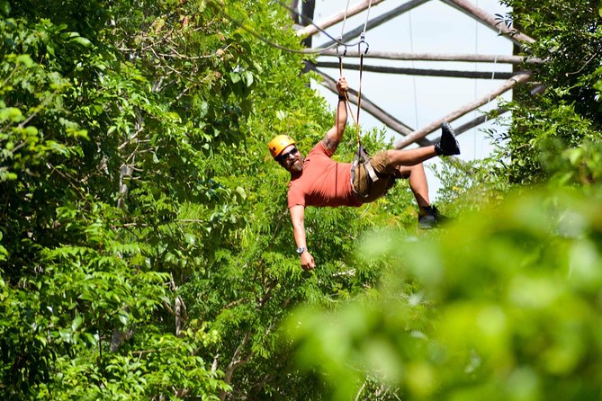 Playa del Carmen Jungle Tour: Tulum, Cenote Snorkeling, Ziplining and Lunch - Cenote Snorkeling: Dark Water, Clear Rules, Then Back Out