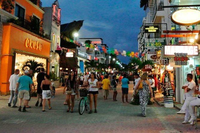 Playa del Carmen Shopping Tour Fifth Avenue and Mamitas Beach Club - FAQ