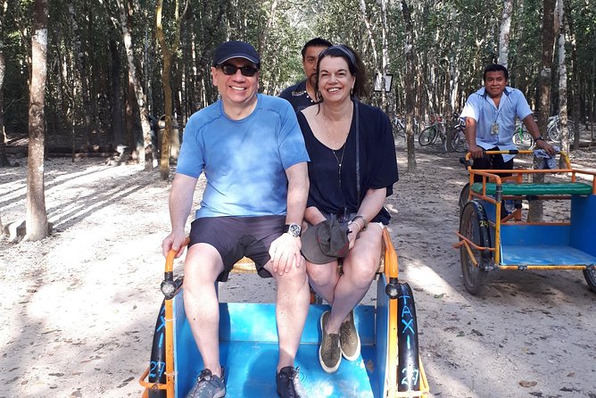 Private Coba & Cenotes tour - Cobá Ruins: Bikes, the Mayan Limo, and a Real Stair Climb