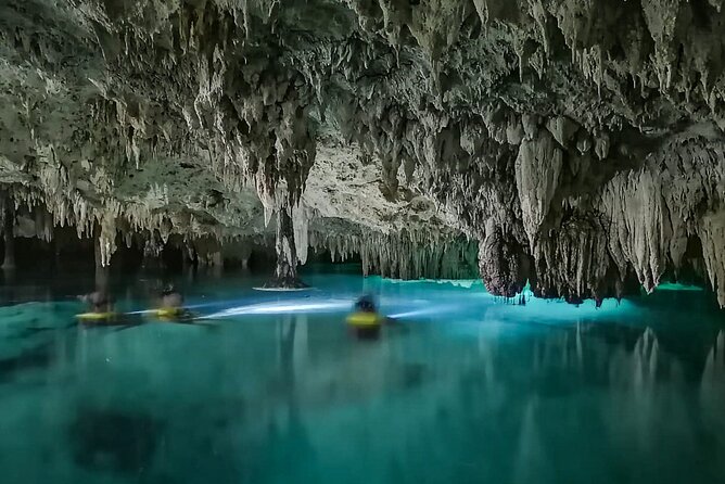 Private Dream Underground World (Off the beaten path Cenote cavernous exploring) - What Swimming and Snorkeling Look Like Under the Cave Roof