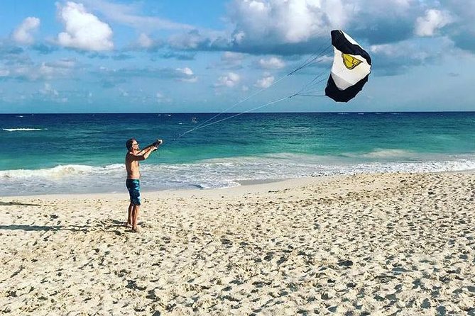 Private Kitesurfing Lessons in Tulum with a Private Beach Access 3hrs - Session 3: Riding Mechanics, Upwind Control, and the Jump Possibility