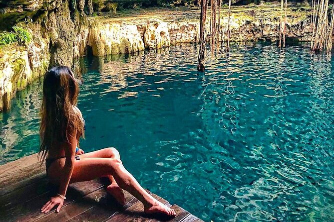 Private Tour 3 Cenotes & Valladolid Suytun Oxman Saamal Lunch - Suytun Cenote: the photo hotspot with a real experience