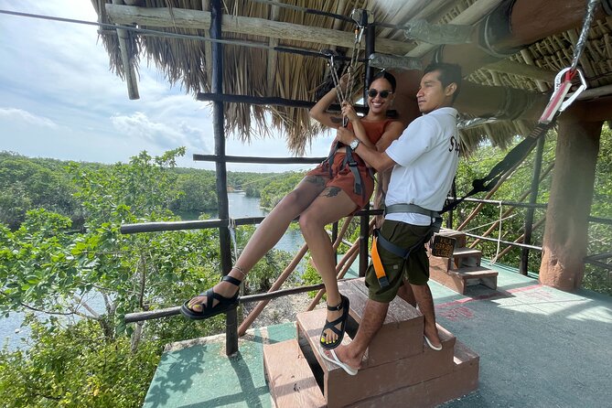 Private Tour Tankah 3 Zip Lines 3 Cenotes Canoe Snorkel Community - Stop 1 at Tankah: The Mayan Jungle Community Behind the Zip Lines
