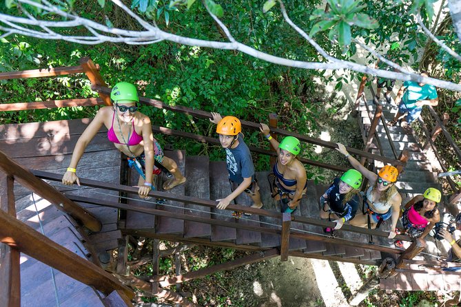 Private Tour with 3 Cenotes + 5 Zip-lines + Mayan Lunch - Private Round-Trip Transfers Across the Mayan Riviera