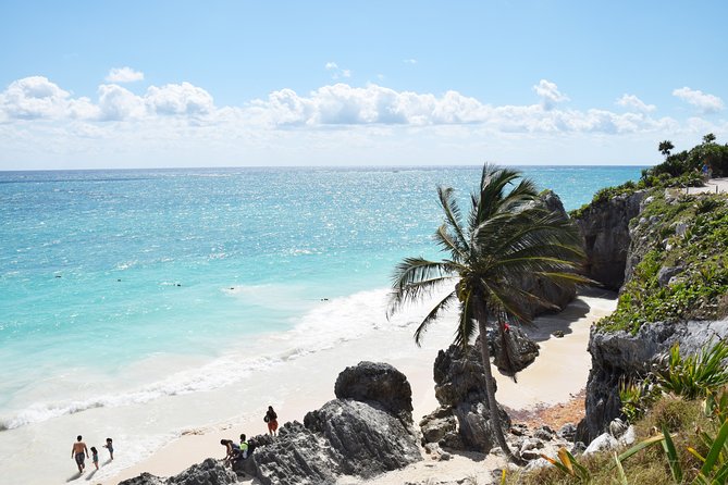 Private Tulum Ruins & Akumal Turtle Adventure - Tulum Archaeological Site: the ruins that face the Caribbean