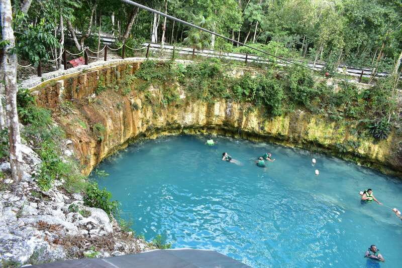 Rider Tour - Cenote Finale: Swimming, Jumping, and the Big Zipline Circuit