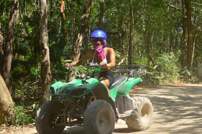 Riviera Maya Jungle Half-Day Tour: ATV, Ziplines, Cenote Swim, Rappel - Cenote swim and snorkeling: fresh water that resets the whole day