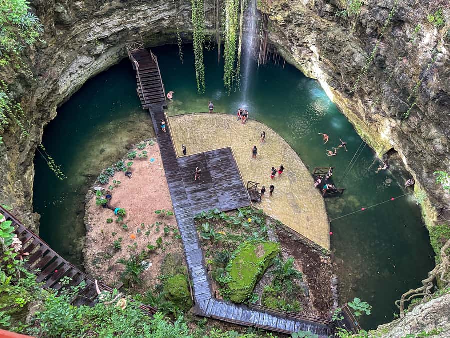 Riviera Maya: Tour to Cobá and Chichén Itzá with a Cenote and optional lunch - Chichikán Cenote: swim time, mandatory life jackets, and photo-perfect clarity