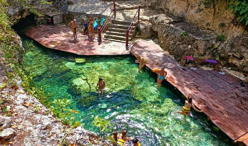 Riviera Maya: Tulum Ruins and 2 Cenotes Half-Day Tour - Cenote Mariposa: a jungle cave swim with a real cooldown