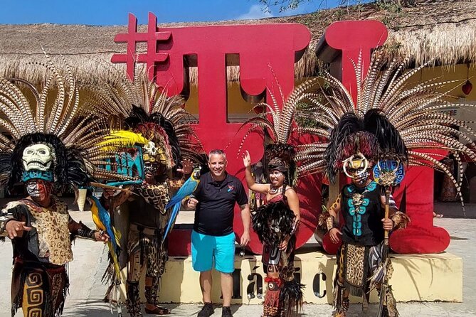Riviera Maya : Tulum Ruins Tour, 3 Cenotes, Mexican Lunch - Tulum Ruins with sea views and a guided archaeological stop