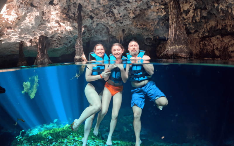 Riviera Maya: Tulum Ruins Tour, Turtle Swimming, Cenotes, and Lunch. - Morning Pickup and the Van Ride to Tulum