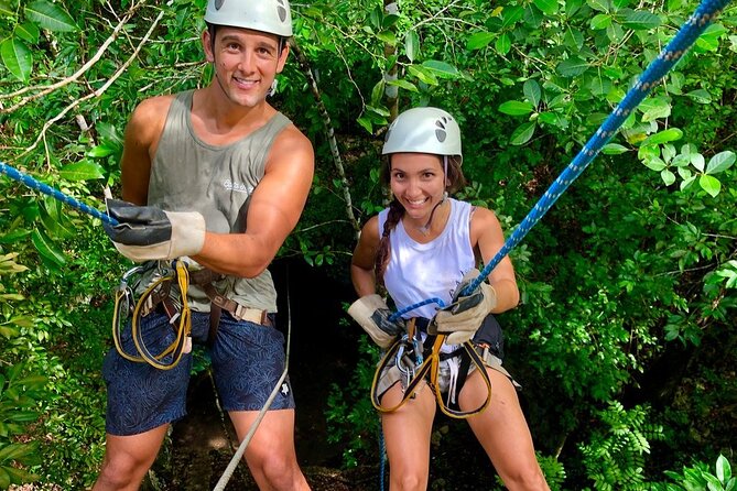 Selva Maya Eco Adventure Park: Ziplining, Hanging Bridges, Rappelling and Cenote - A half-day jungle workout with built-in cooling-off
