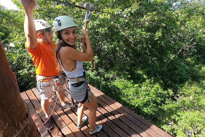 Selva Maya Eco Adventure Park: Ziplining, Hanging Bridges, Rappelling and Cenote - Ziplining and hanging bridges: the real highlight