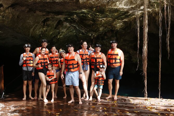 Small Group to Tulum Ruins Cenote Cave and Sea Turtles Snorkeling - Cenote Tak Be Lum: Jungle Swim in a Limestone Sinkhole