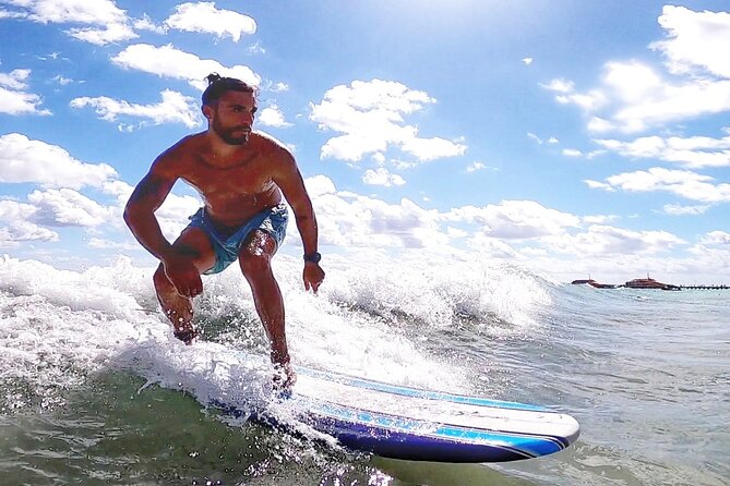 Surfing Lessons - Learn To Surf In Playa del Carmen - Check-In at Aloha Paddleboard & Surf Club by Fusion Beach