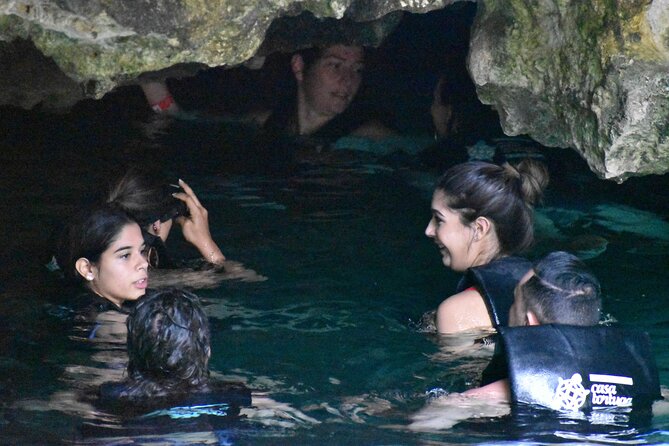 Swim in 4 different Cenotes in Casa Tortuga Park - Safety and comfort: life jackets, guided underground entry, and mandatory showers