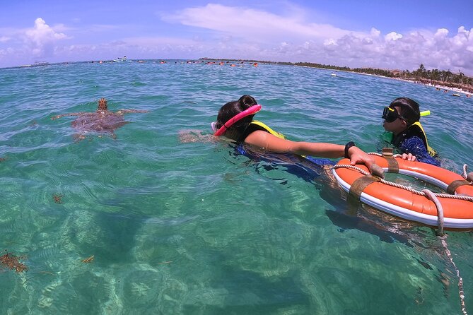 Swim with Turtles in Akumal + GoPro Photo Session - Gear and Safety: Life Jacket, New Snorkel Tube, and Patient Positioning