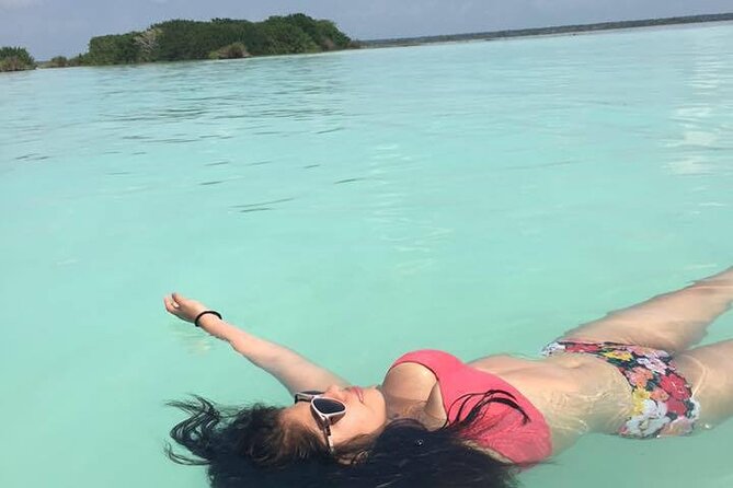 The 7 Colors Of Beauty Lagoon, Bacalar Experience from Tulum City - Cenote Azul swim: clear water, included entrance, real comfort planning