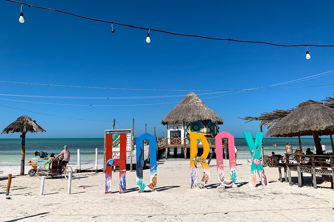 The best of Holbox from Tulum - Holbox Island free time: murals, streets, and actual beach breaks