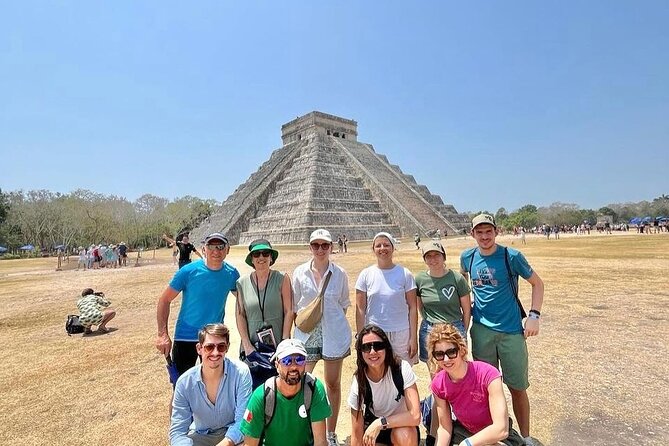 The Great Chichen Itza and Suytun & ikkil Cenotes guided tour - Ik-kil Cenote: second swimming stop with a similar safety setup