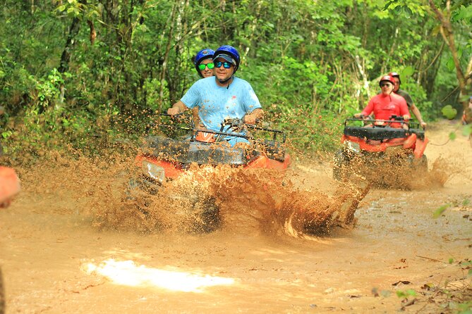 Thrills in Tulum's Jungle: Rappel, Ziplines, ATVs, Cenote & more - The 13 ft rappel: your controlled, hands-on thrill