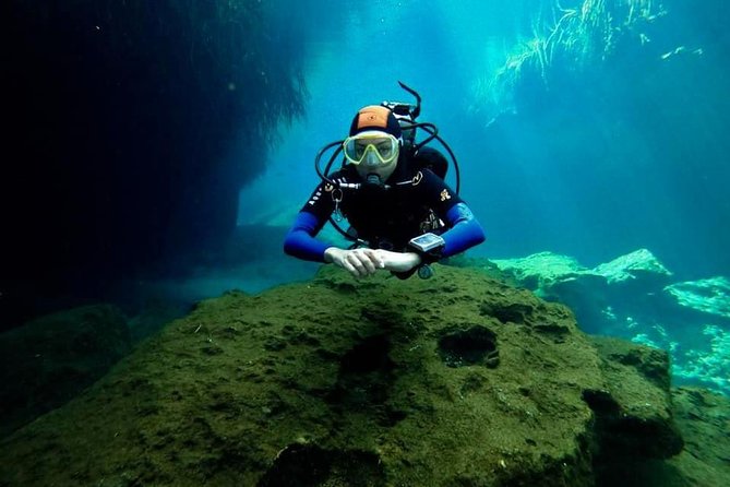 Try dive in beautiful Casa cenote for 2 people - Snack Break and Tank Change: A Smart Reset, Not Just a Pause