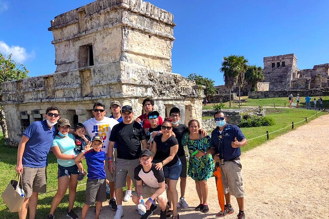 Tulum and 2 Cenotes Half Day Tour from Riviera - Canamayte Cenote & Ecopark: Two Different Swim Styles